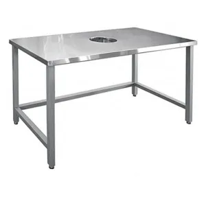 Стол для сбора отходов ССО-4 (1400х700х860мм.) каркас крашен